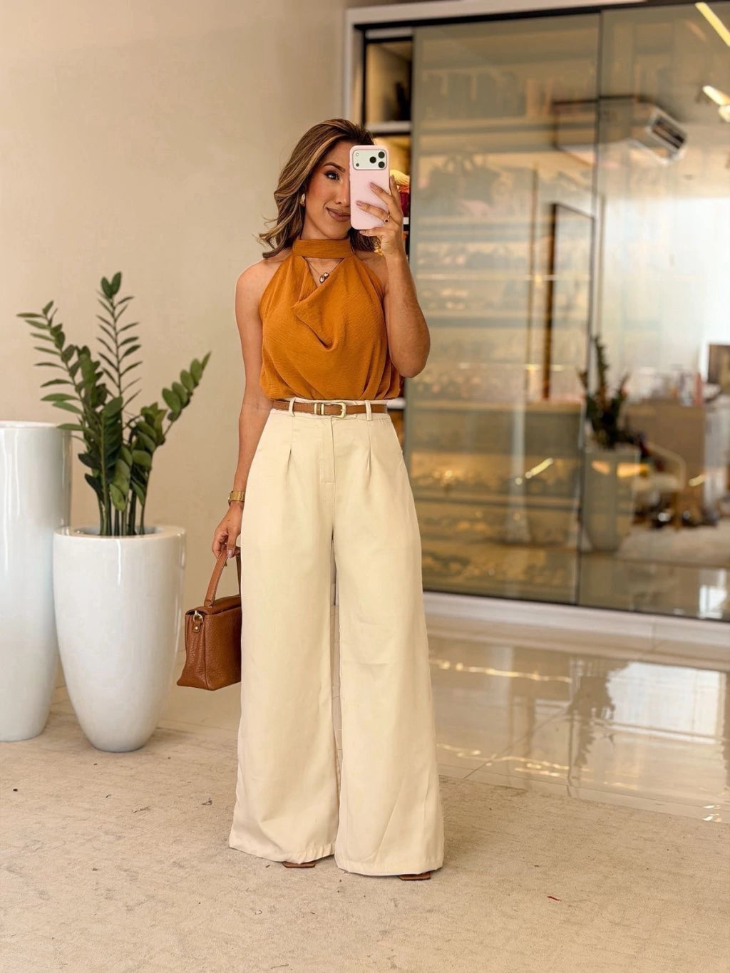 654 - Calça Alfaiataria | Pantalona