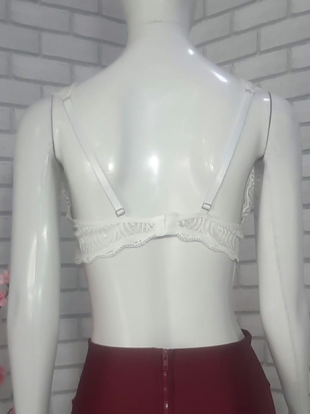 Cropped em renda Natalia*