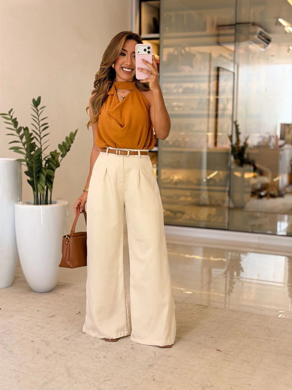 654 - Calça Alfaiataria | Pantalona